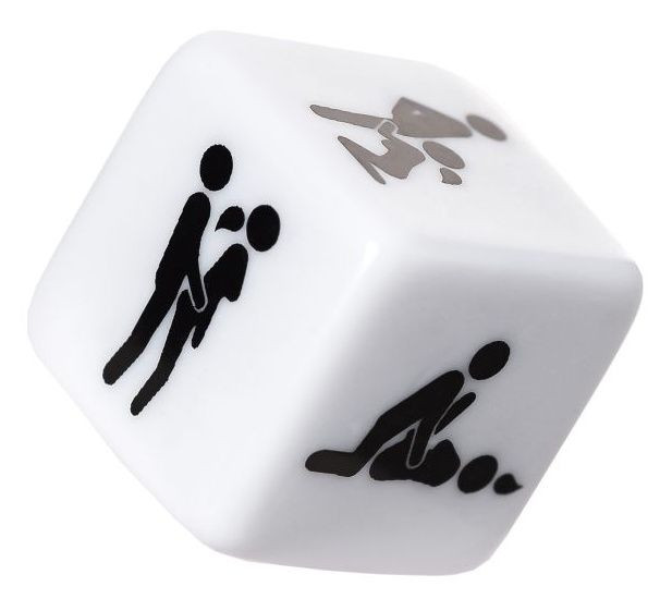 Игральный кубик "Позы страсти" Игральный кубик "Позы страсти"