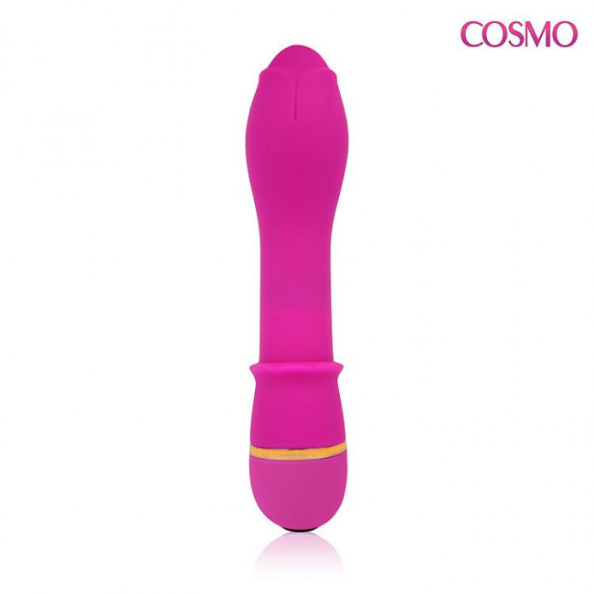 Розовый фантазийный вибромассажер с 20 режимами вибрации - 13,7 см. , Bior toys Розовый фантазийный вибромассажер с 20 режимами вибрации - 13,7 см. , Bior toys