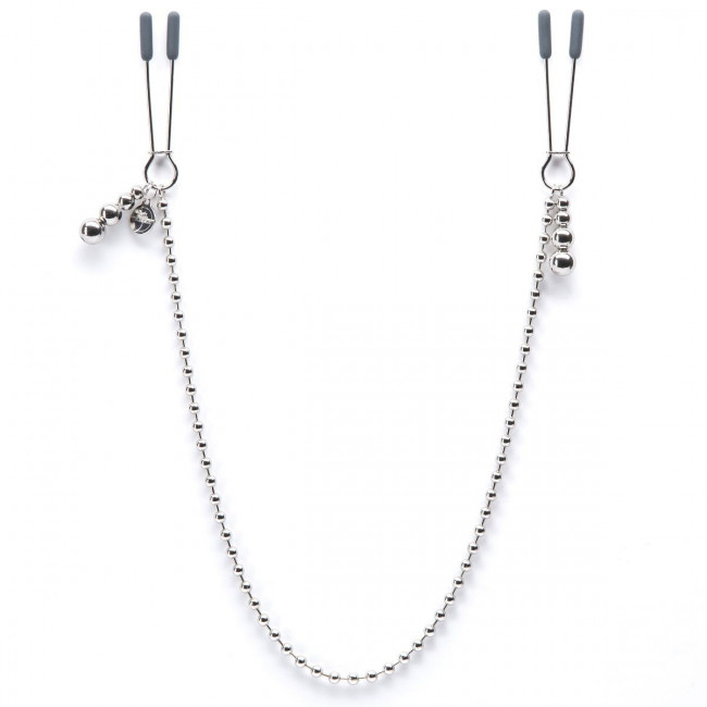 Зажимы для сосков на нитке бусин At My Mercy Chained Nipple Clamps, Fifty Shades of Grey