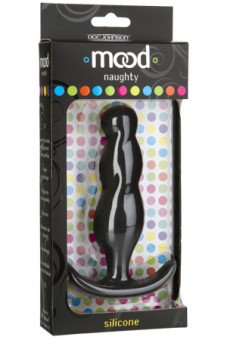 Анальная пробка MOOD NAUGHTY-3 для ношения - 11,4 см., Doc Johnson