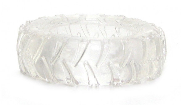 Прозрачное тонкое эрекционное кольцо Treads Mens Ring Thin, NS Novelties