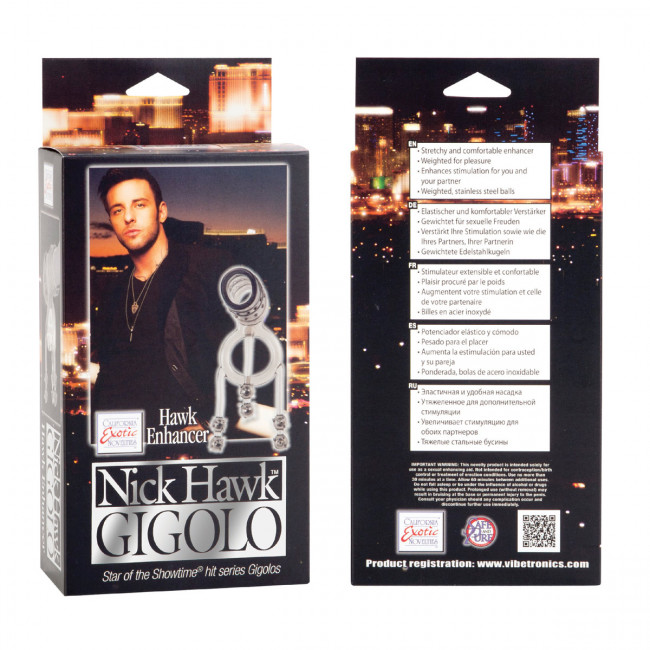 Насадка на пенис Nick Hawk GIGOLO Hawk Enhancer, California Exotic Novelties Насадка на пенис Nick Hawk GIGOLO Hawk Enhancer, California Exotic Novelties