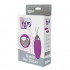 Фиолетовое перезаряжаемое виброяйцо Remote Duo Pleasure, Dream Toys