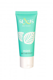 Увлажняющая гель-смазка с ароматом мяты Silk Touch Mint - 50 мл., Sexus