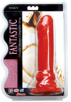 Красный силиконовый фаллос Impulse ( Dream toys 20203), Dream Toys