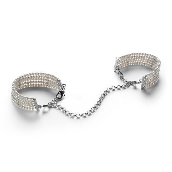 Дизайнерские наручники Plaisir Nacre Bijoux, Bijoux Indiscrets Дизайнерские наручники Plaisir Nacre Bijoux, Bijoux Indiscrets