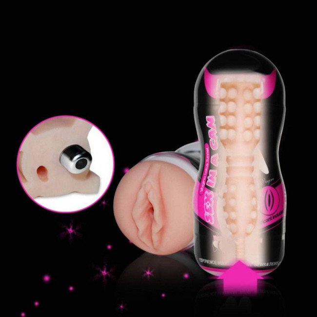 Мастурбатор-вагина Sex In A Can Vibra Vagina Tunnel, Lovetoy Мастурбатор-вагина Sex In A Can Vibra Vagina Tunnel, Lovetoy