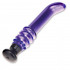 Фиолетовый вибромассажер G-Spot из стекла, 19 см, Glas