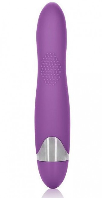 Фиолетовый вибромассажер Amp it Up! 7-Function Silicone Massager - 14 см., California Exotic Novelties Фиолетовый вибромассажер Amp it Up! 7-Function Silicone Massager - 14 см., California Exotic Novelties