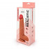 Реалистичный фаллоимитатор Erowoman телесного цвета с мошонкой, Bior toys