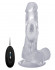 Прозрачный вибратор-реалистик Vibrating Realistic Cock 7" With Scrotum - 18 см., Shots Media BV Прозрачный вибратор-реалистик Vibrating Realistic Cock 7" With Scrotum - 18 см., Shots Media BV