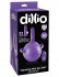 Фиолетовый надувной мяч с вибронасадкой Vibrating Mini Sex Ball - 15,2 см., Pipedream