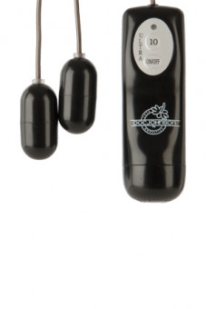 Два виброяйца 10X Dual Power Bullets Short n sweet, Doc Johnson