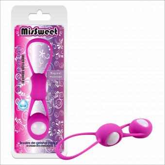 Розовые вагинальные шарики Geisha Balls, Chisa