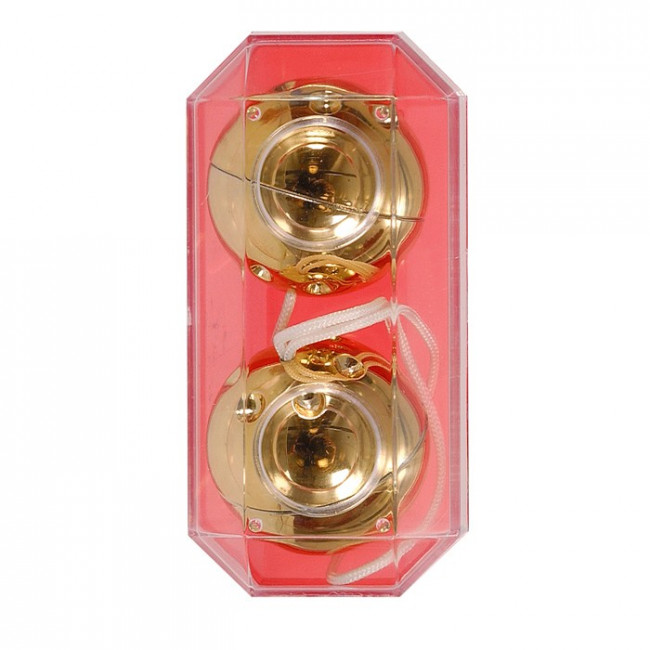 Золотистые вагинальные шарики GOLD, Seven Creations