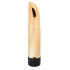 Золотистый миниатюрный вибратор Gold Ladyfinger - 13 см., Seven Creations