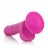Розовый вибратор Shower Stud Ballsy Dong на присоске - 12,75 см., California Exotic Novelties