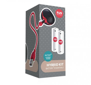 Комплект для зарядки батареек внутри вибратора серии Battery+ HYBRID KIT, Fun Factory