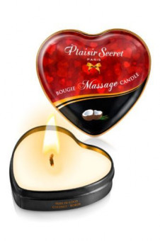 Массажная свеча с ароматом кокоса Bougie Massage Candle - 35 мл., Plaisir Secret