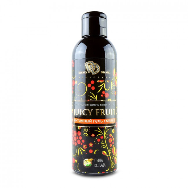 Интимный гель на водной основе JUICY FRUIT с ароматом пина колада - 200 мл., БиоМед