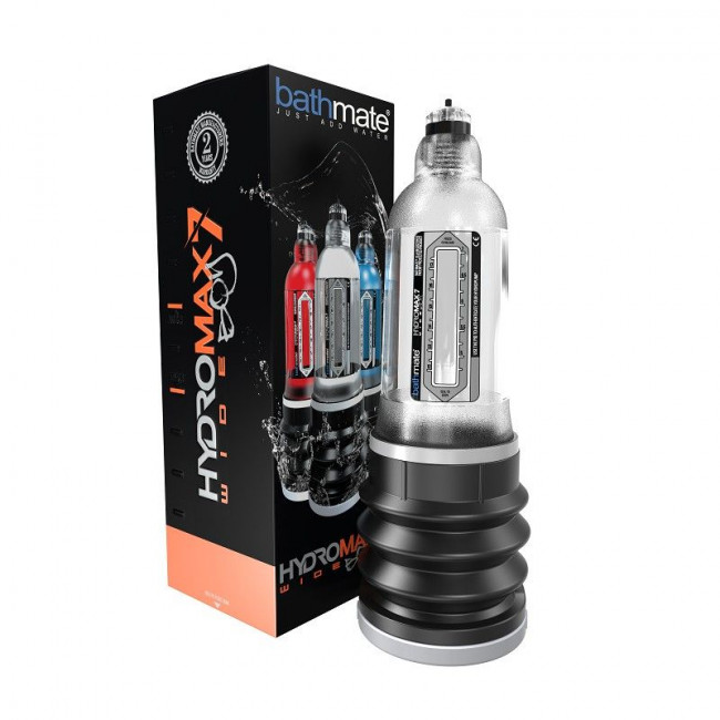 Прозрачная гидропомпа HydroMAX7 Wide Boy, Bathmate