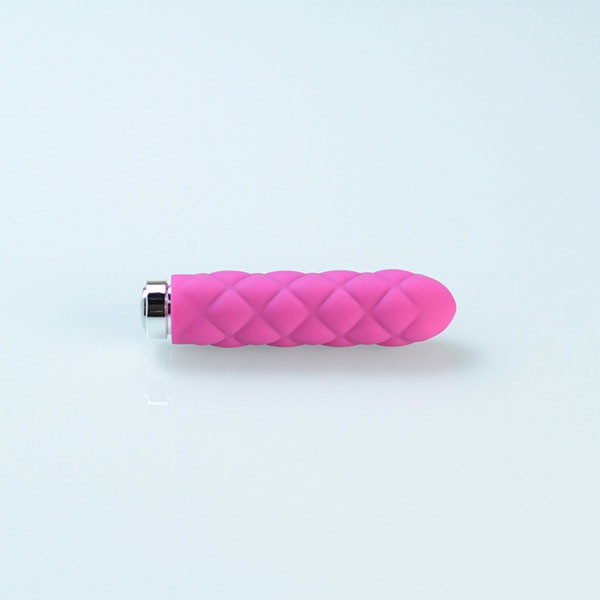 Розовый текстурированный вибромассажер Charms Plush Raspberry Pink, Jopen Розовый текстурированный вибромассажер Charms Plush Raspberry Pink, Jopen