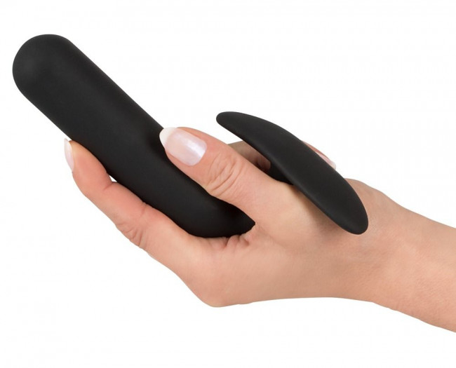 Черная утяжеленная анальная пробка Anal Trainer Small - 16 см. Черная утяжеленная анальная пробка Anal Trainer Small - 16 см.