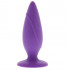 Фиолетовая анальная пробка MOJO SPADES SMALL BUTT PLUG - 10 см., Seven Creations