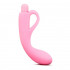 Розовый изогнутый стимулятор LUXE FREYA PINK - 17,7 см., Blush Novelties