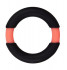 Чёрное эрекционное кольцо NEON STIMU RING 32MM BLACK/ORANGE, Dream Toys Чёрное эрекционное кольцо NEON STIMU RING 32MM BLACK/ORANGE, Dream Toys