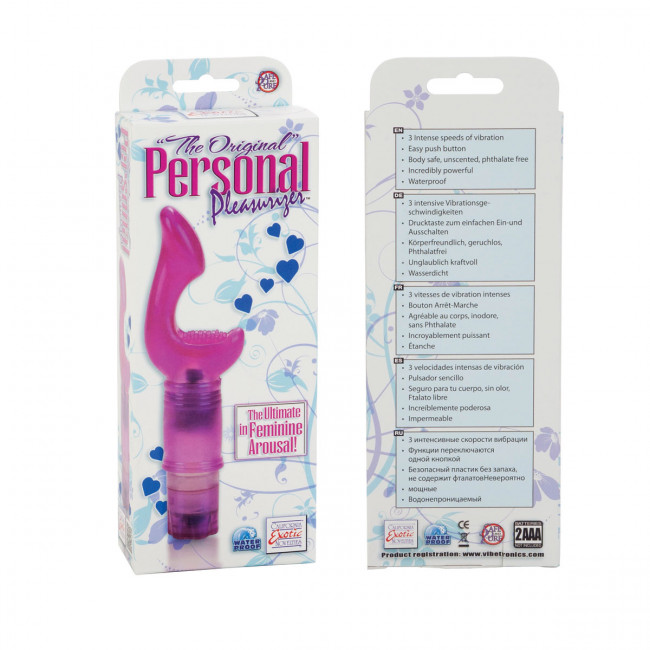 Розовый вибромассажер The Original Personal Pleasurizers, California Exotic Novelties