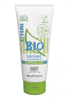 Интимный увлажняющий гель BIO SuperGlide Xtreme - 100 мл., HOT Интимный увлажняющий гель BIO SuperGlide Xtreme - 100 мл., HOT