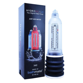 Прозрачная гидропомпа Bathmate Hydromax X40 Crystal Clear, Bathmate