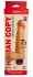 Телесный вибромассажёр HUMAN COPY 7,3" - 18,5 см., LOVETOY (А-Полимер)