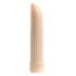 Миниатюрный вибратор Ladyfinger телесного цвета - 13 см., Seven Creations