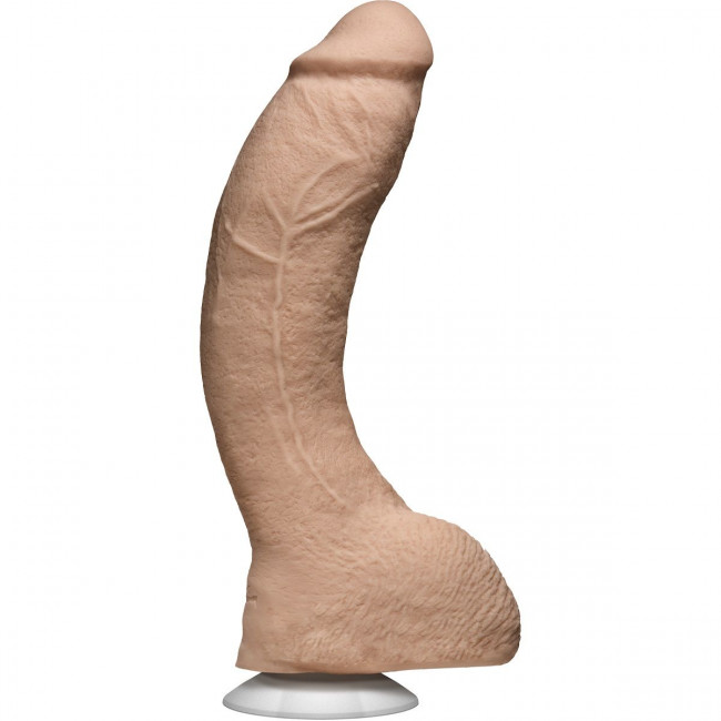 Фаллоимитатор Jeff Stryker ULTRASKYN 10" Realistic Cock with Removable Vac-U-Lock Suction Cup - 25,6 см., Doc Johnson