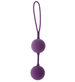 Фиолетовые вагинальные шарики GOOD VIBES THE PERFECT BALLS PURPLE, Dream Toys
