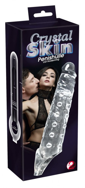 Прозрачная закрытая насадка Crystal Skin Penis Sleeve - 27,8 см., Orion Прозрачная закрытая насадка Crystal Skin Penis Sleeve - 27,8 см., Orion