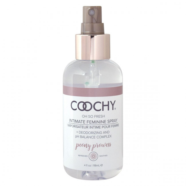 Ухаживающий женский спрей для зоны бикини COOCHY Peony Prowess - 118 мл., Coochy