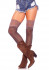 Вязаные чулки с кружевной каймой Leg Avenue, Leg Avenue