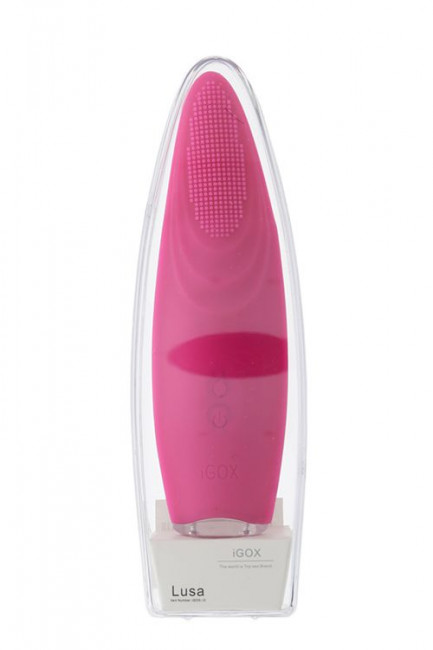 Розовый вибростимулятор-язычок LUSA PINK, Dibe