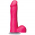 Розовый фаллоимитатор Icon 6" Slim Dong with Balls - 16,5 см., Doc Johnson