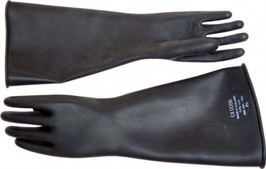 Резиновые перчатки Thick Industrial Rubber Gloves 8, Mister B