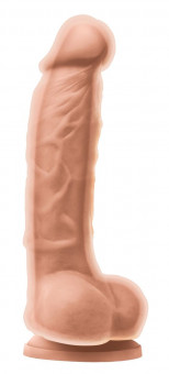 Телесный фаллоимитатор Dual Density 5 Dildo - 17,3 см.