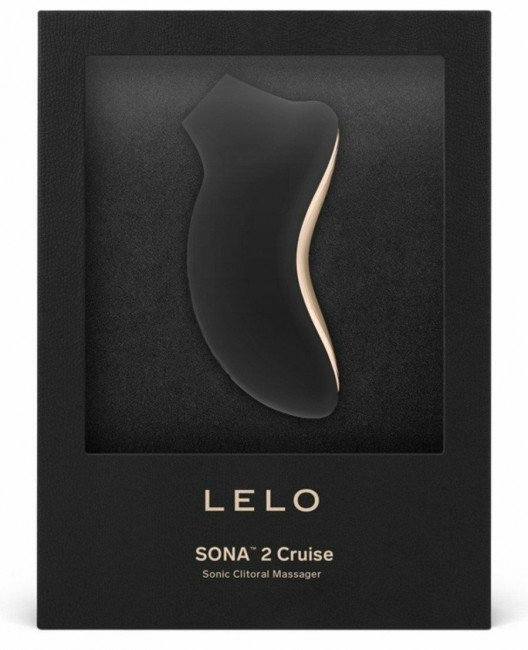 Черный стимулятор клитора Lelo Sona 2 Cruise