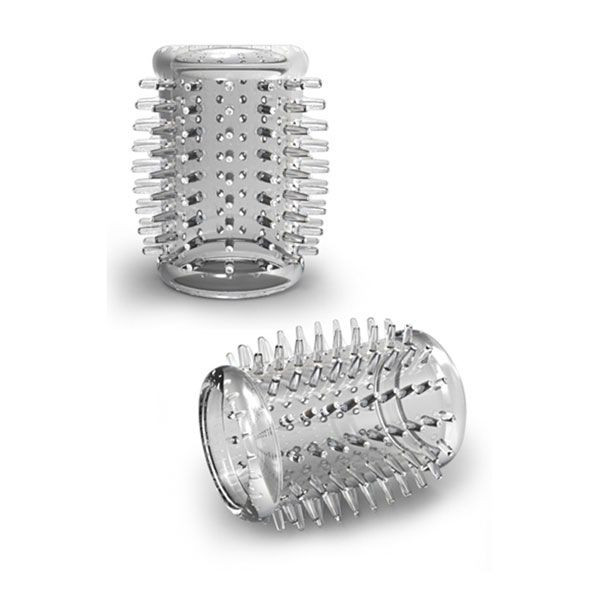 Прозрачная насадка с шипами STAY HARD COCK SLEEVE 01 CLEAR, Blush Novelties