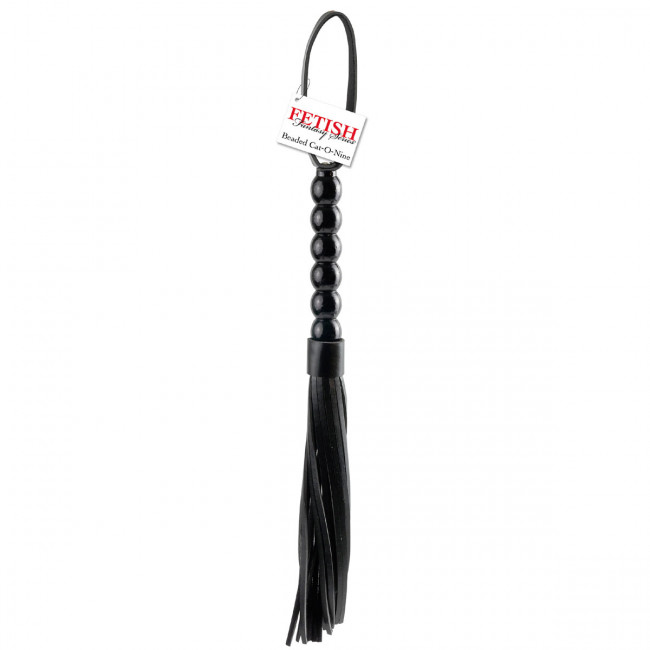 Плетка Beaded Cat-o-Nine Tails - 46 см., Pipedream