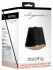 Черный клиторальный стимулятор Dazzling с вибрацией и ротацией - 6,7 см., Shots Media BV