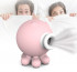 Нежно-розовый вакуумный клиторальный стимулятор-осьминог OCTOPI, Cuddly Bird