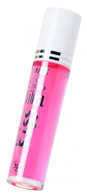 Блеск для губ GLOSS VIBE Tutti-frutti с фруктовым ароматом и эффектом вибрации - 6 гр., INTT